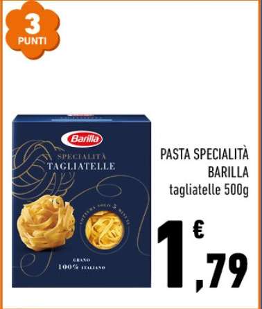 PASTA SPECIALITÀ BARILLA
