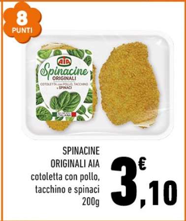 SPINACINE ORIGINALI AIA