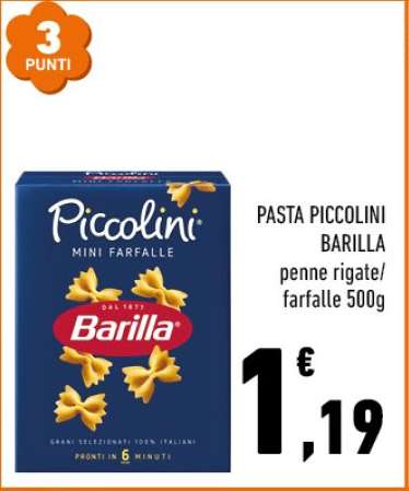 PASTA PICCOLINI BARILLA