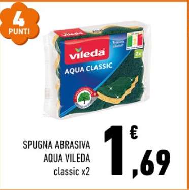 SPUGNA ABRASIVA AQUA VILEDA