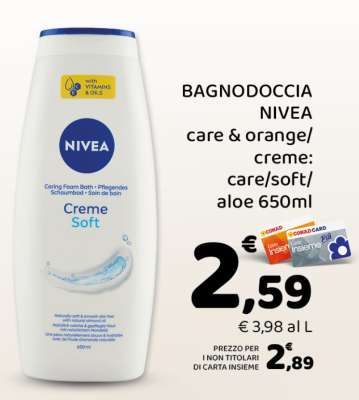 Bagnodoccia Nivea