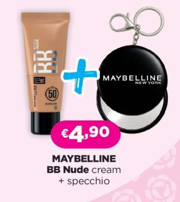 MAYBELLINE BB Nude cream + specchio