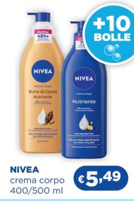 NIVEA CREMA CORPO