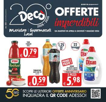 Volantino Deco - 28/4/2026 - 7/5/2026.