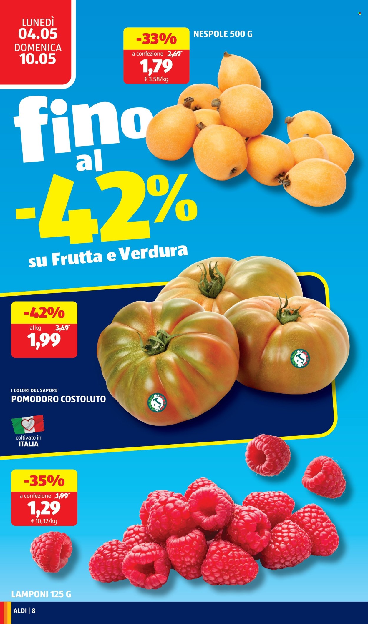 Volantino Aldi - 4/5/2026 - 10/5/2026. Pagina 8