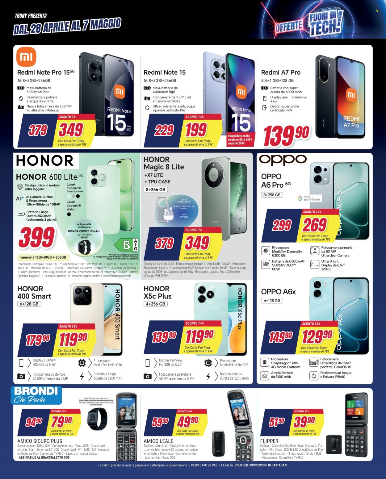 Volantino Trony - 28/4/2026 - 20/5/2026. Pagina 28