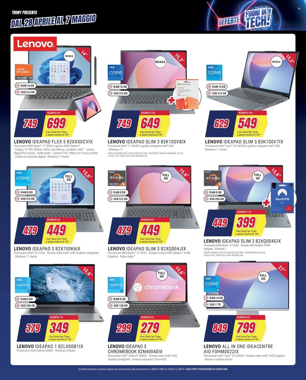 Volantino Trony - 28/4/2026 - 20/5/2026. Pagina 30