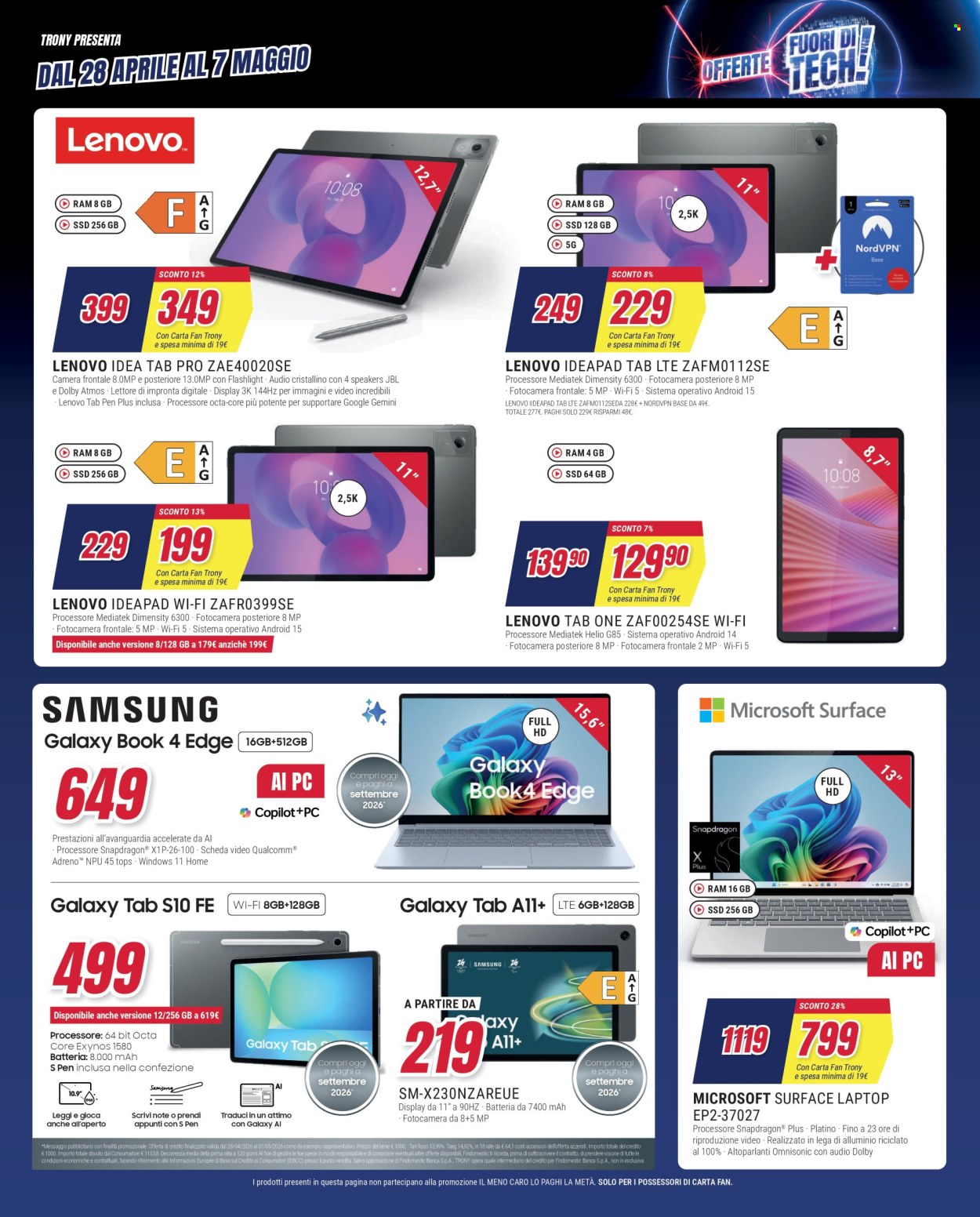 Volantino Trony - 28/4/2026 - 20/5/2026. Pagina 31