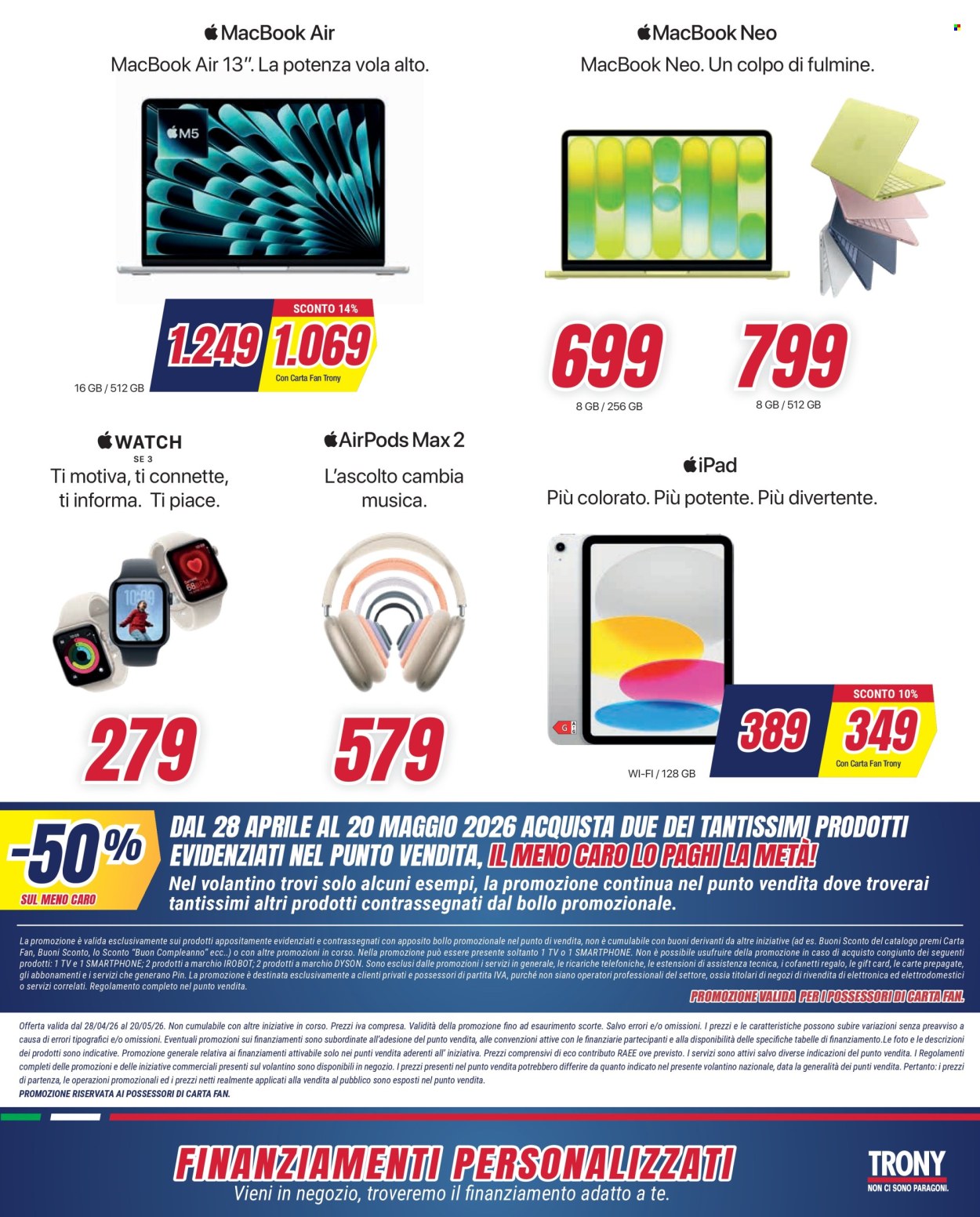 Volantino Trony - 28/4/2026 - 20/5/2026. Pagina 13
