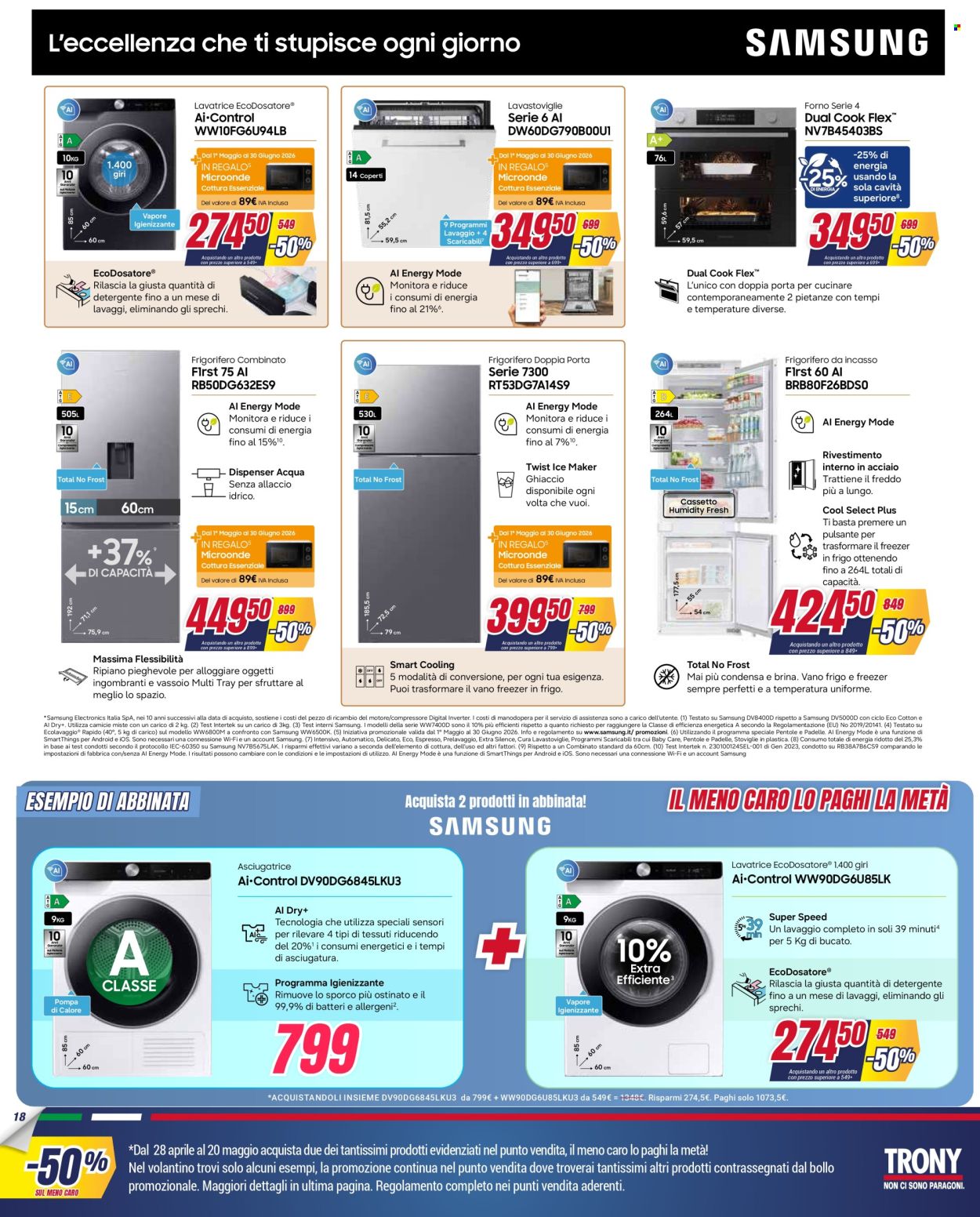Volantino Trony - 28/4/2026 - 20/5/2026. Pagina 18
