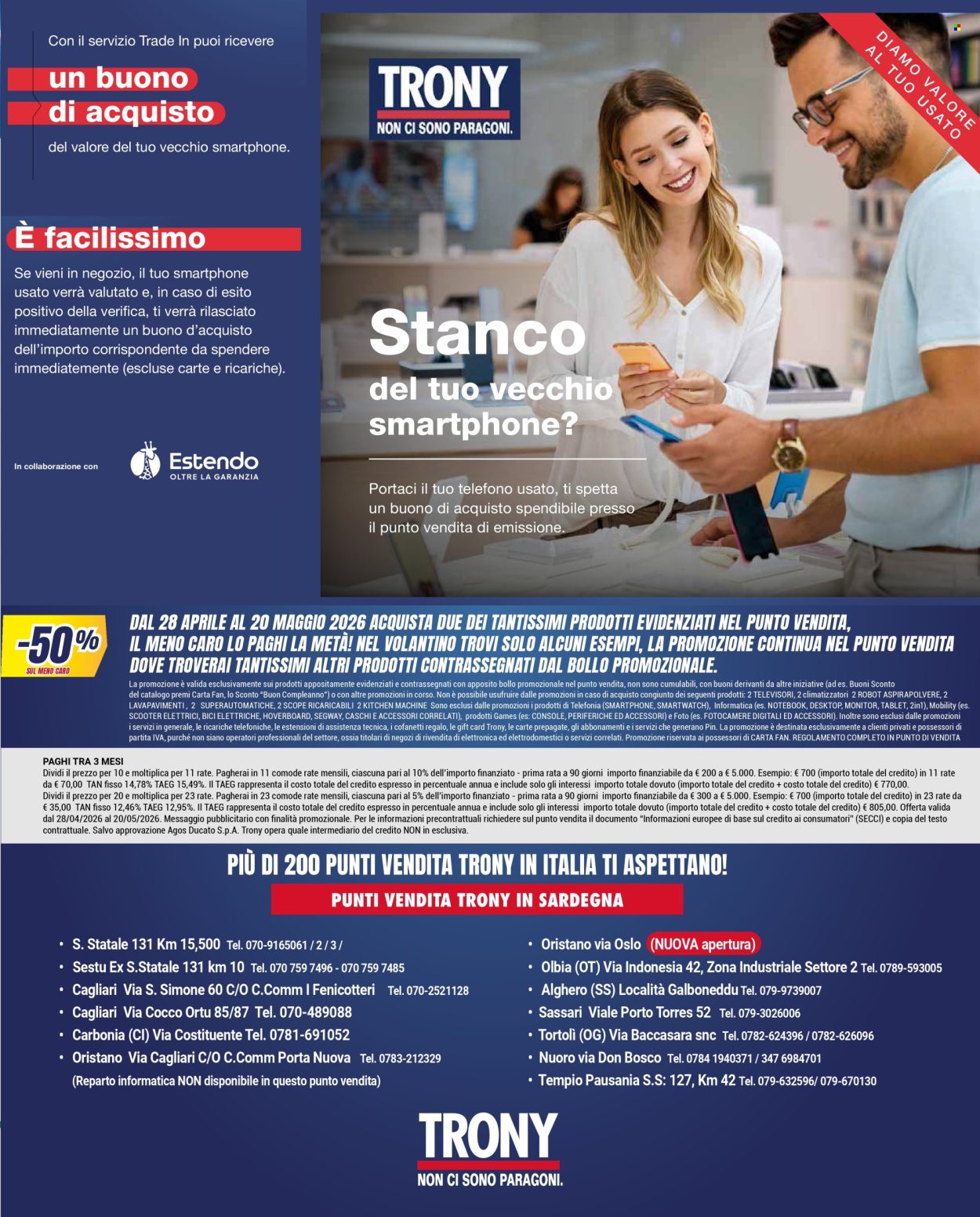 Volantino Trony - 28/4/2026 - 20/5/2026. Pagina 45