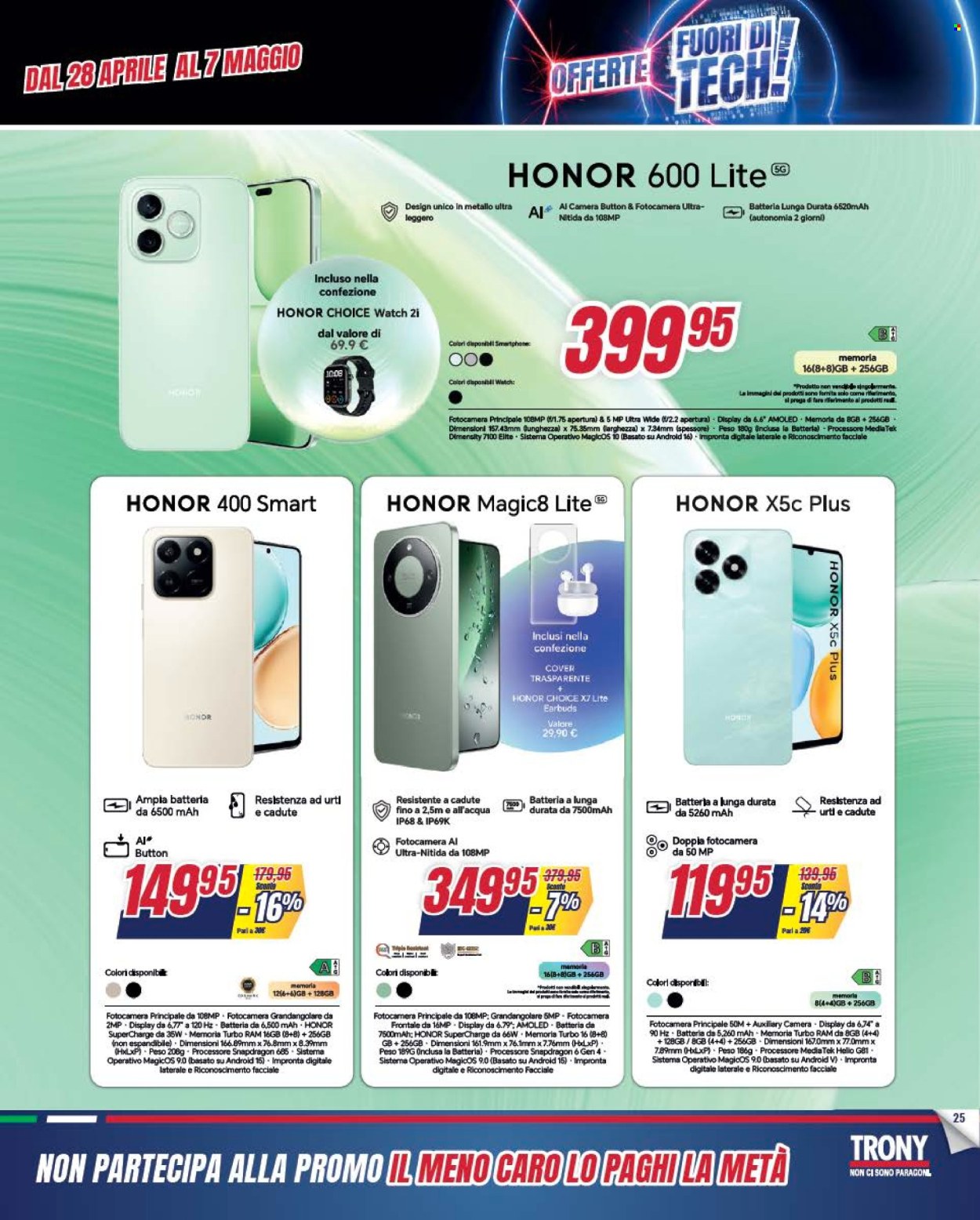 Volantino Trony - 28/4/2026 - 20/5/2026. Pagina 25