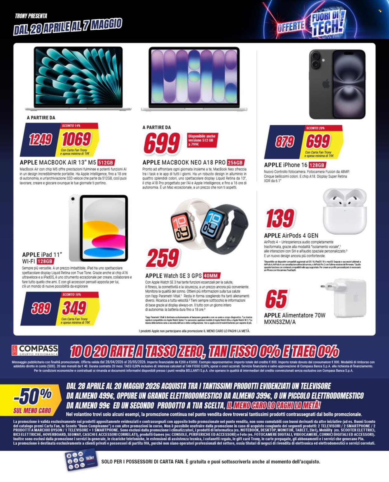 Volantino Trony - 28/4/2026 - 20/5/2026. Pagina 35