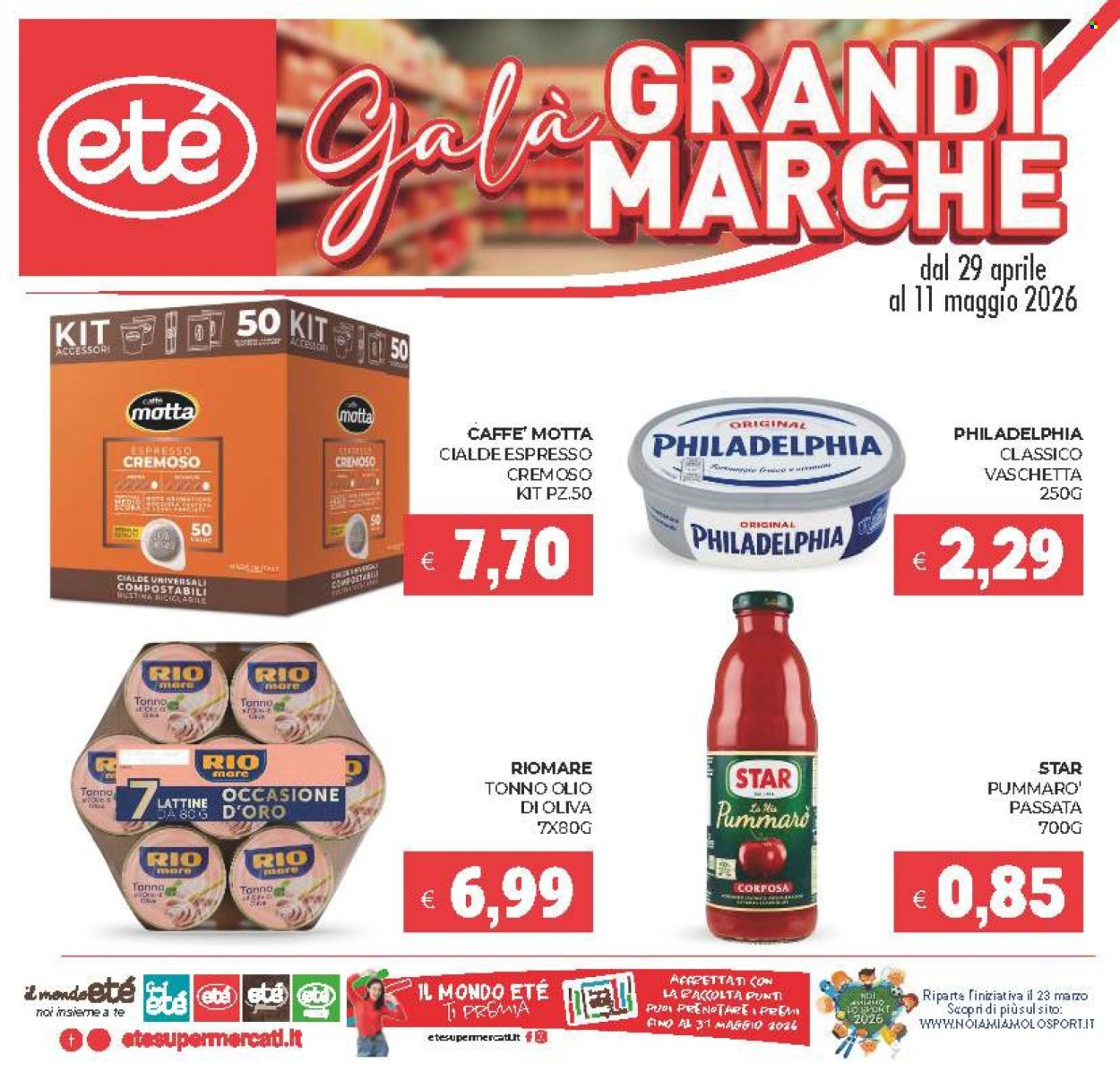 Volantino Eté - 29/4/2026 - 11/5/2026. Pagina 1