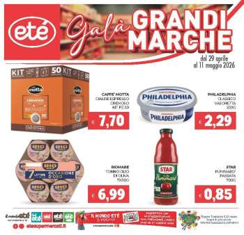 Volantino Eté - 29/4/2026 - 11/5/2026.
