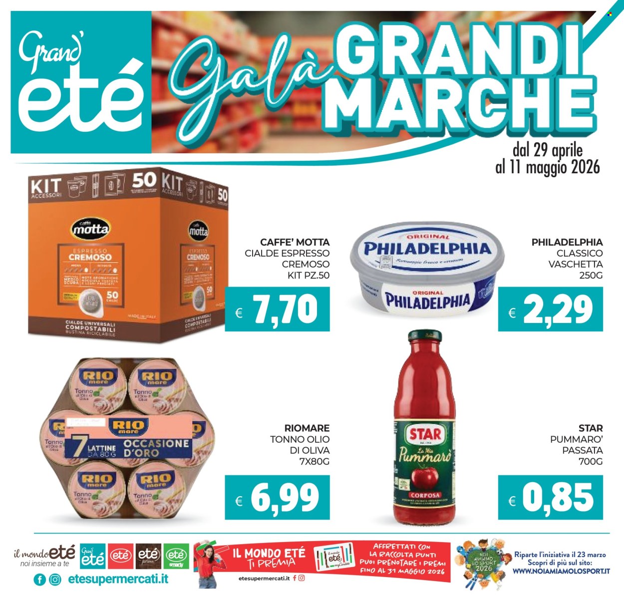 Volantino Eté - 29/4/2026 - 11/5/2026. Pagina 1