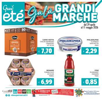 Volantino Eté - 29/4/2026 - 11/5/2026.