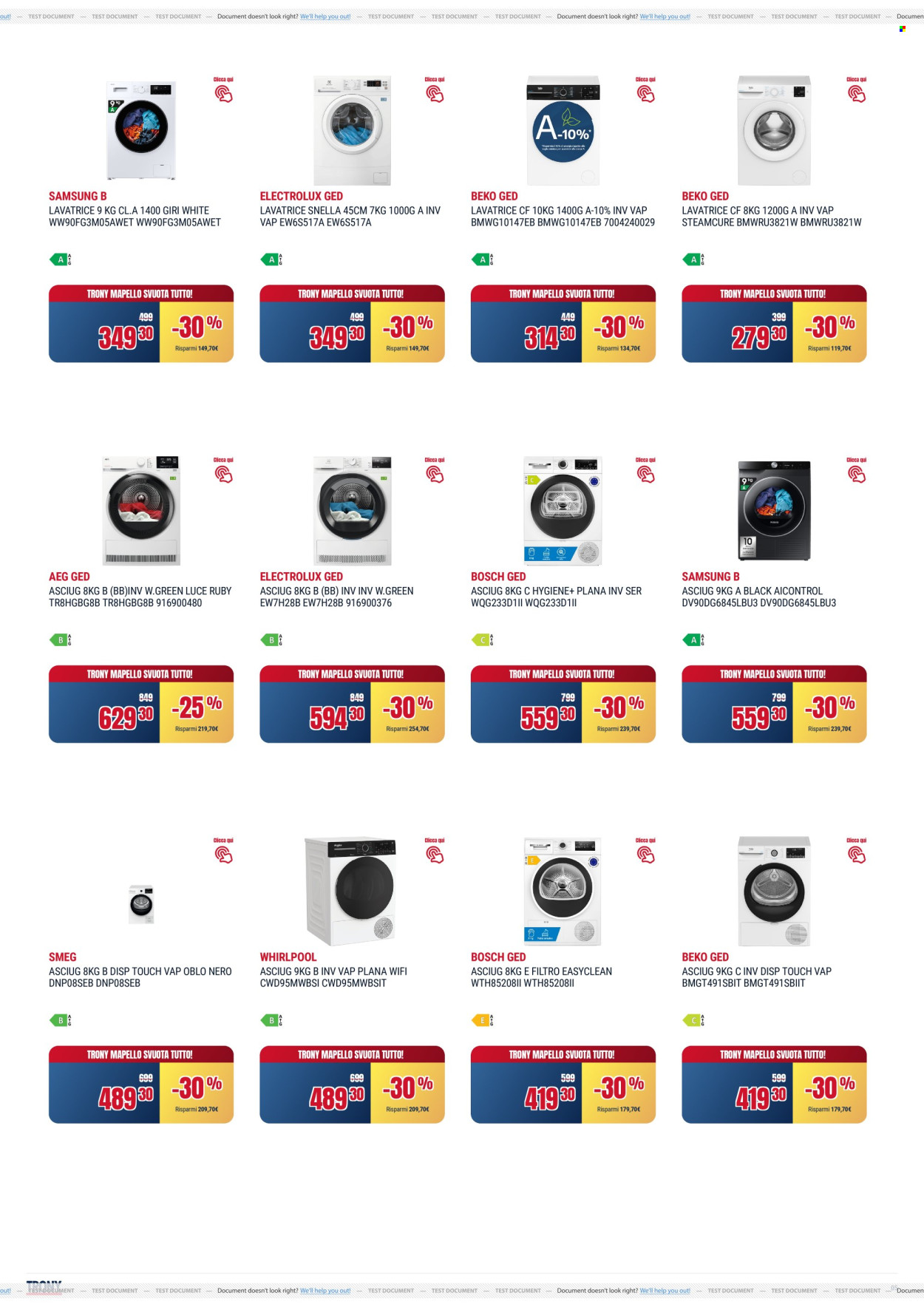 Volantino Trony - 1/5/2026 - 30/5/2026. Pagina 5