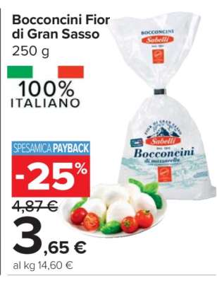 Bocconcini Fior di Gran Sasso