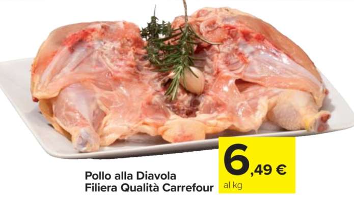 Pollo alla Diavola Filiera Qualità Carrefour