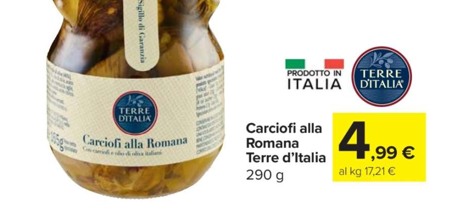 Carciofi alla Romana Terre d’Italia