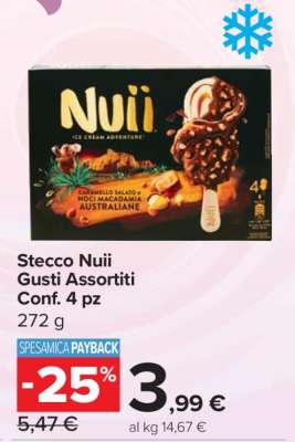 Stecco Nuii Gusti Assortiti Conf. 4 pz