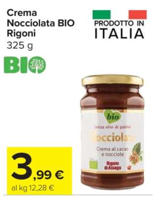 Crema Nocciolata Bio RIGONI