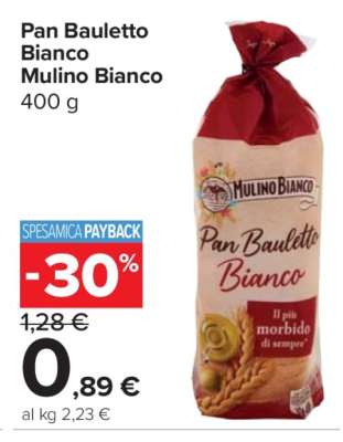 Pan Bauletto Bianco Mulino Bianco