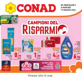 Volantino Conad - 6/5/2026 - 19/5/2026.