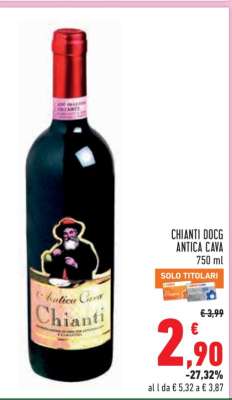 CHIANTI DOCG ANTICA CAVA