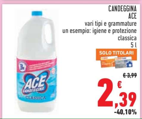 Candeggina Ace