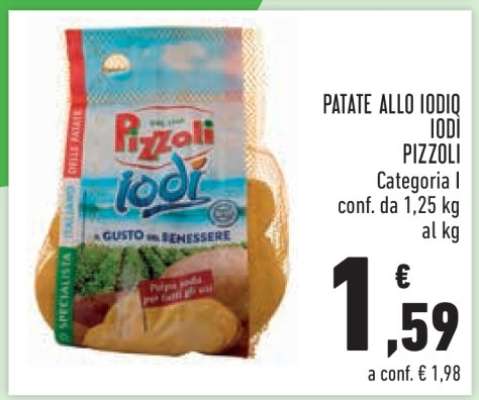 PATATE ALLO IODIO IODI PIZZOLI