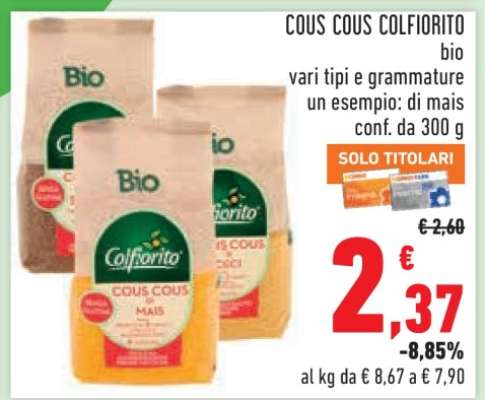 COUS COUS COLFIORITO