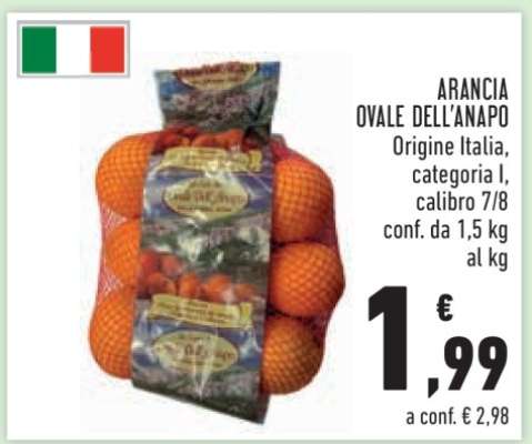 ARANCIA OVALE DELL'ANAPO