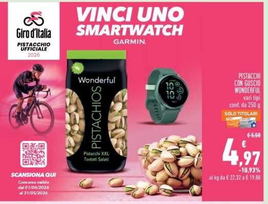 PISTACCHI CON GUSCIO WONDERFUL