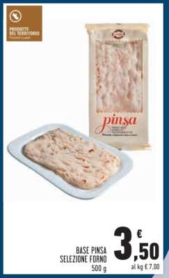 BASE PINSA SELEZIONE FORNO