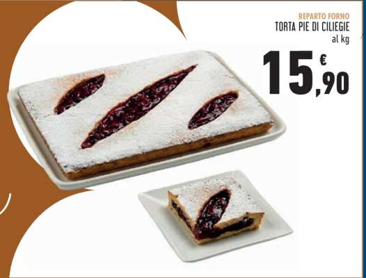 TORTA PIE DI CILIEGIE