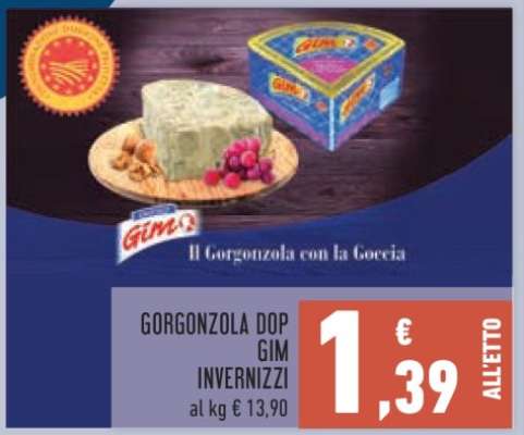GORGONZOLA DOP GIM INVERNIZZI