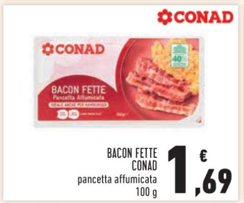 BACON FETTE CONAD