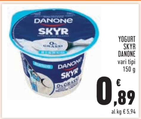 YOGURT SKYR DANONE