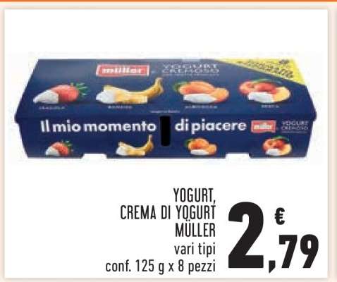 YOGURT, CREMA DI YOGURT MÜLLER