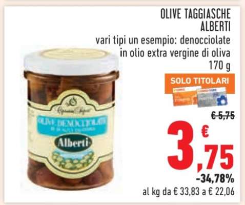 Olive Taggiasche Alberti