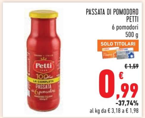 Passata di Pomodoro Petti