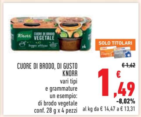 CUORE DI BRODO, DI GUSTO KNORR