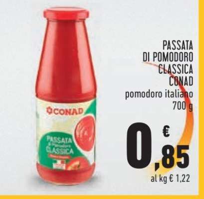 Passata di Pomodoro Classica Conad