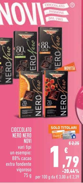 Cioccolato Nero Nero Novi