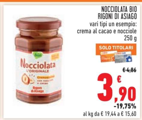 Nocciolata Bio Rigoni di Asiago