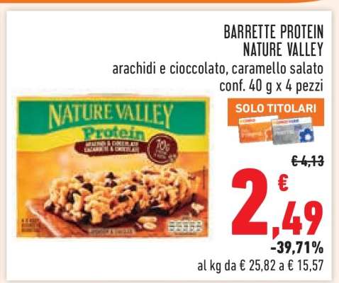 Barrette Protein Nature Valley