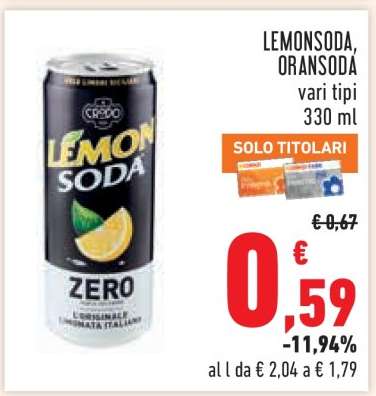 LEMONSODA, ORANSODA