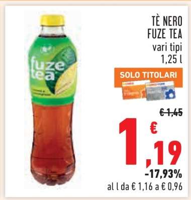 Tè Nero Fuze Tea